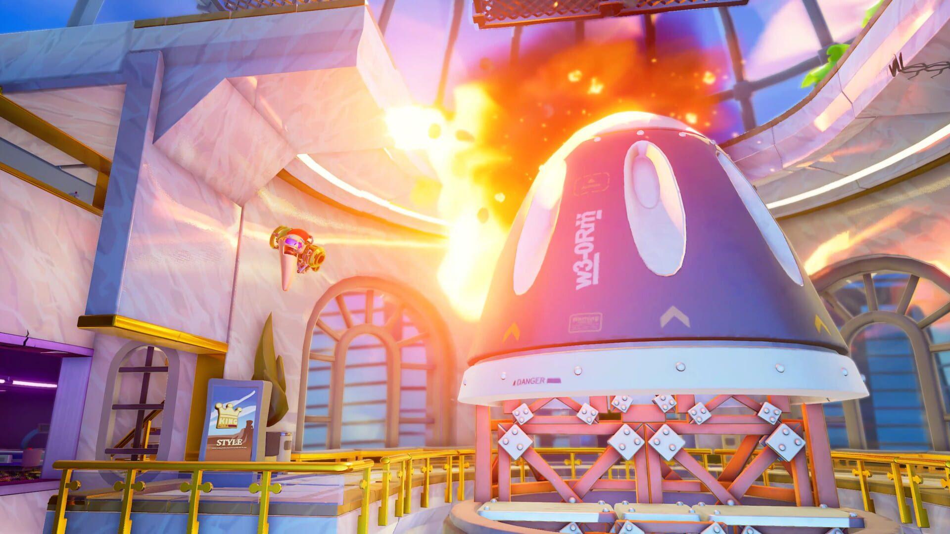 Worms Rumble - gameplay screenshot