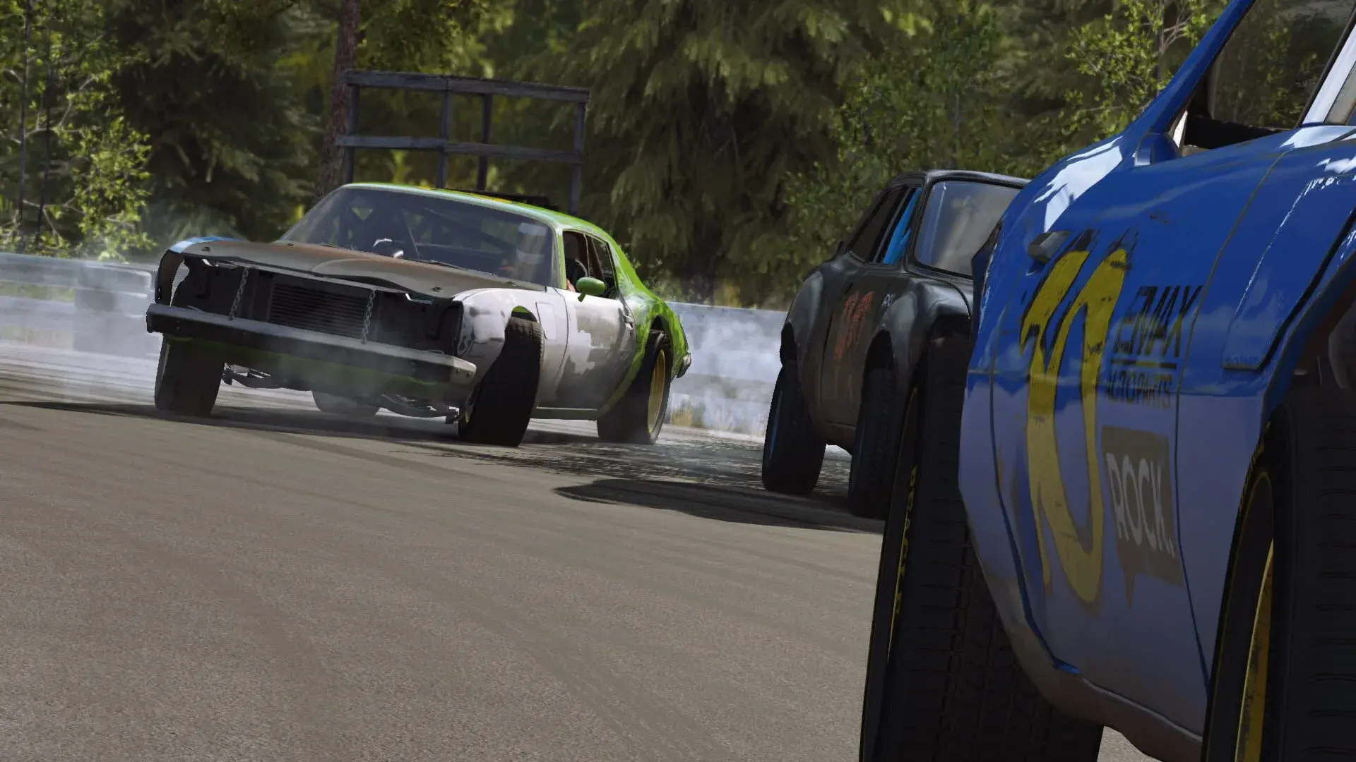 Wreckfest (Switch) - świat gry, lokacja