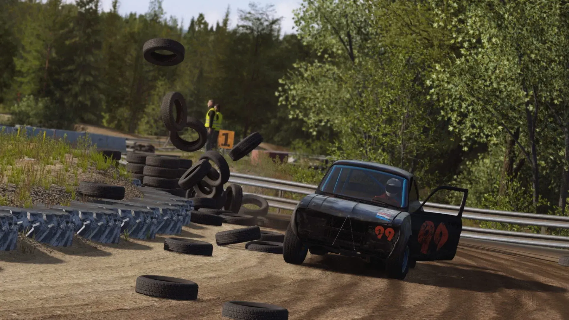 Wreckfest (Switch) - akcja w grze