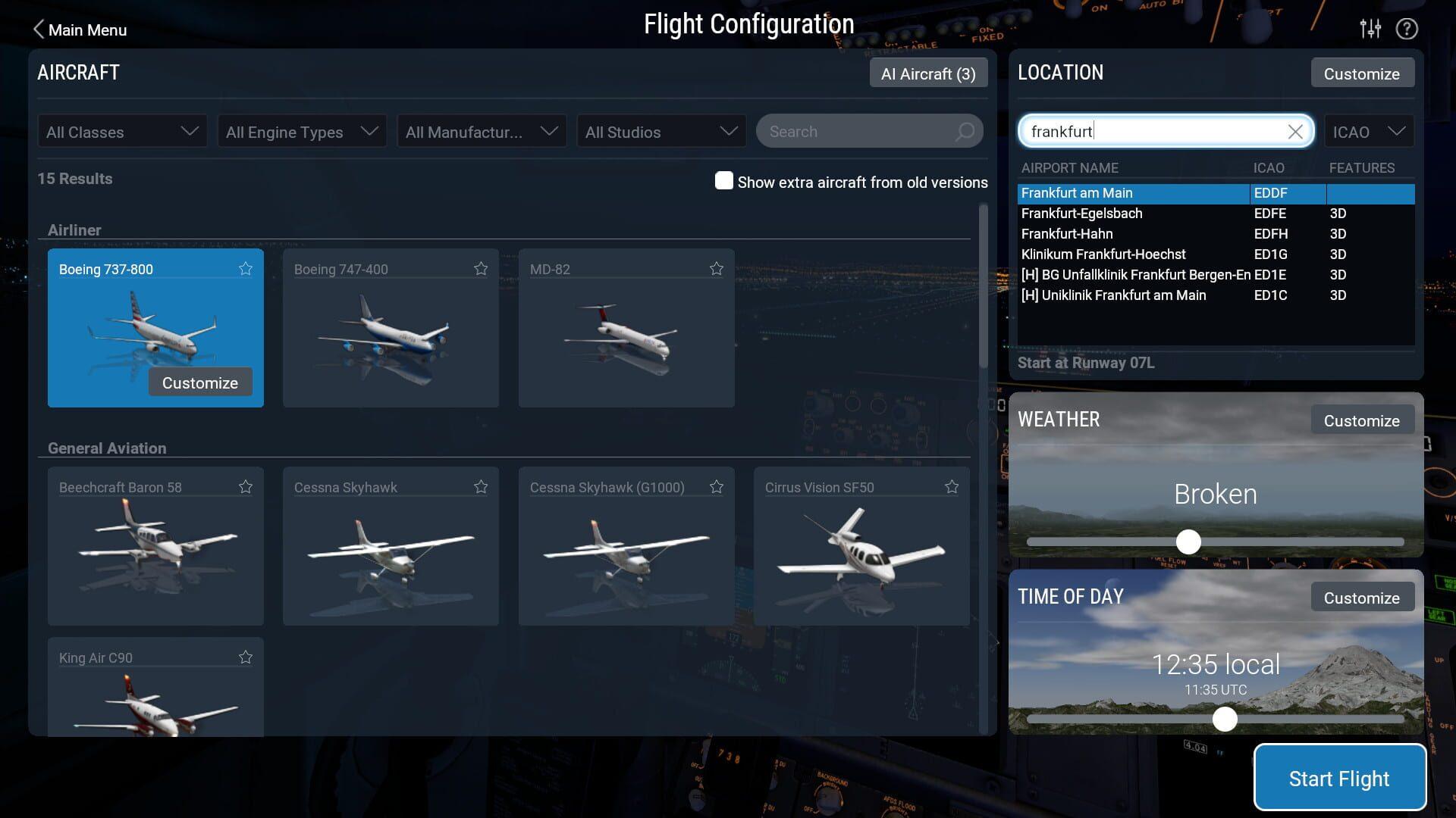 X-Plane 11 - screenshot wysokiej jakości