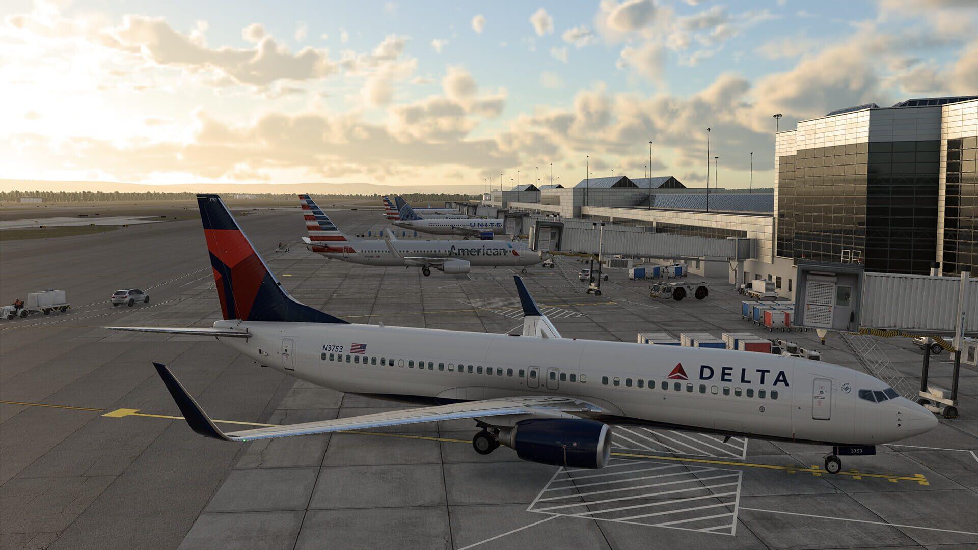 X-Plane 12 - główny screenshot z gry