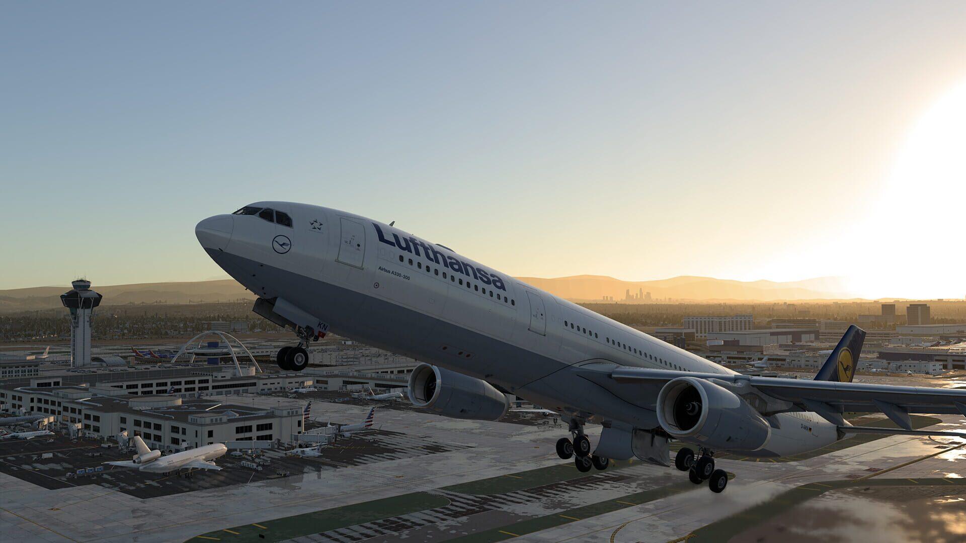 X-Plane 12 - obrazek z gry