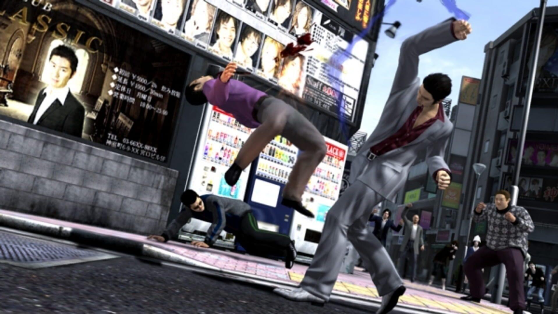 Yakuza 4 Remastered - obrazek z gry