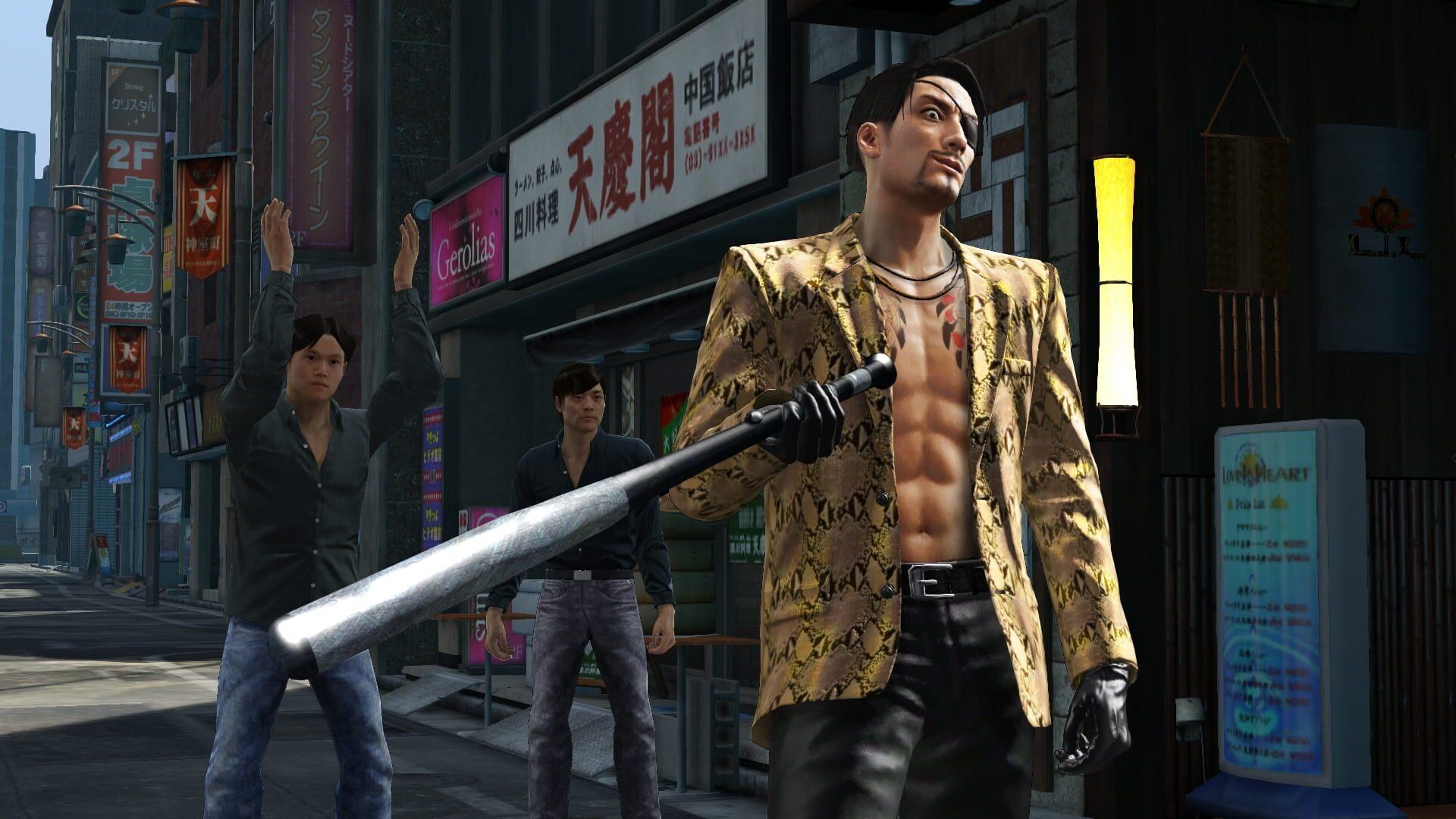 Yakuza Kiwami - główny screenshot z gry