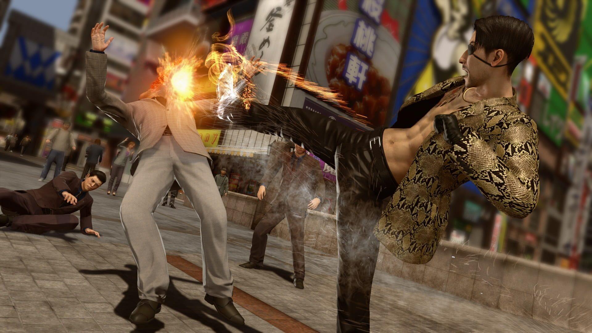 Yakuza Kiwami 2 - świat gry, lokacja