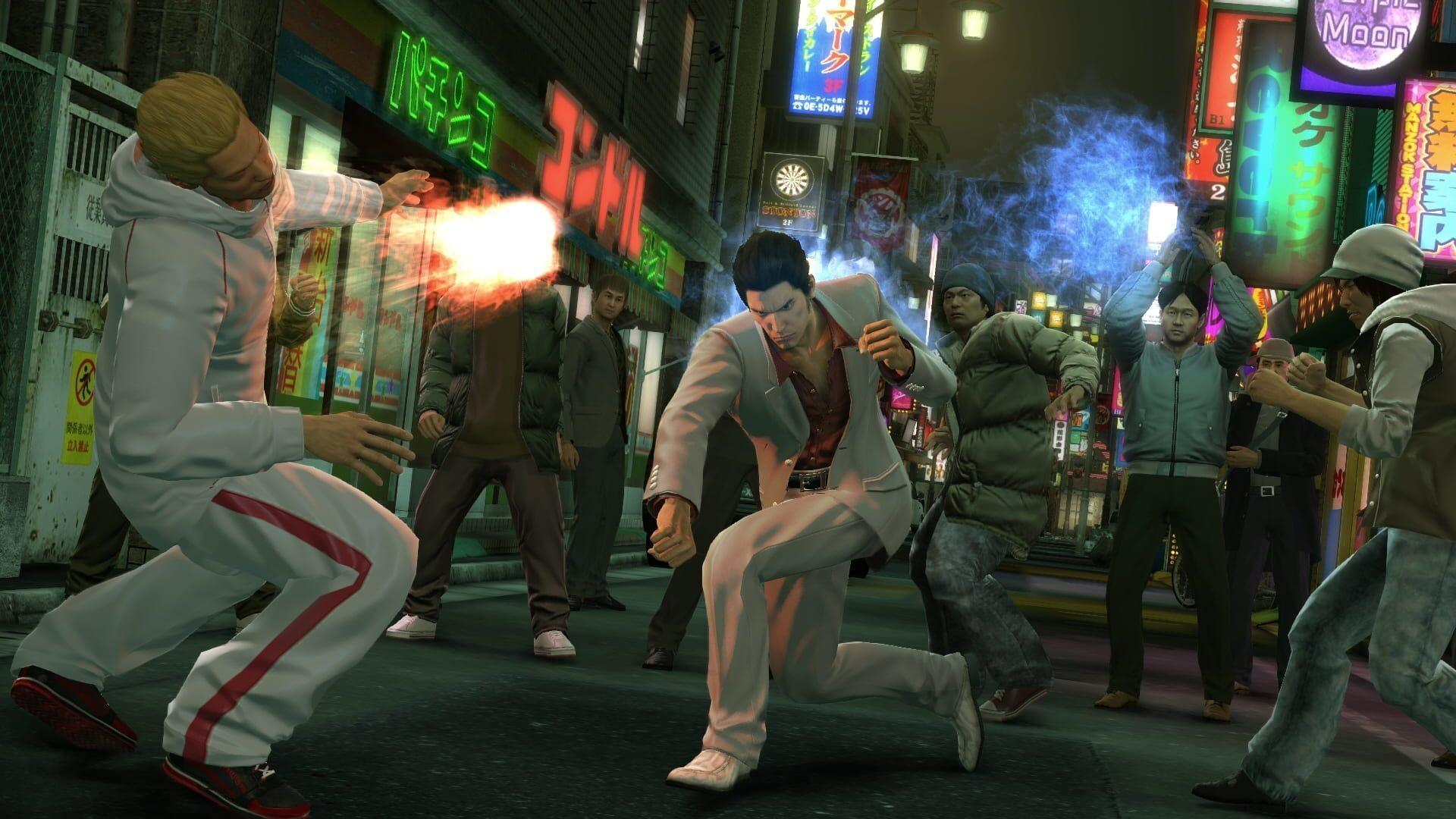 Yakuza Kiwami - akcja w grze