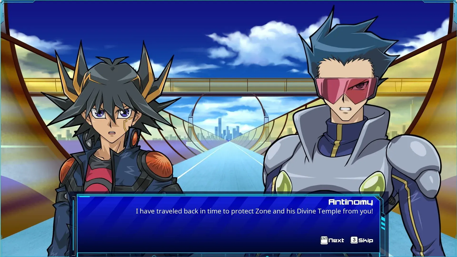 Yu-Gi-Oh! Legacy of the Duelist: 5D's For the Future - główny screenshot z gry