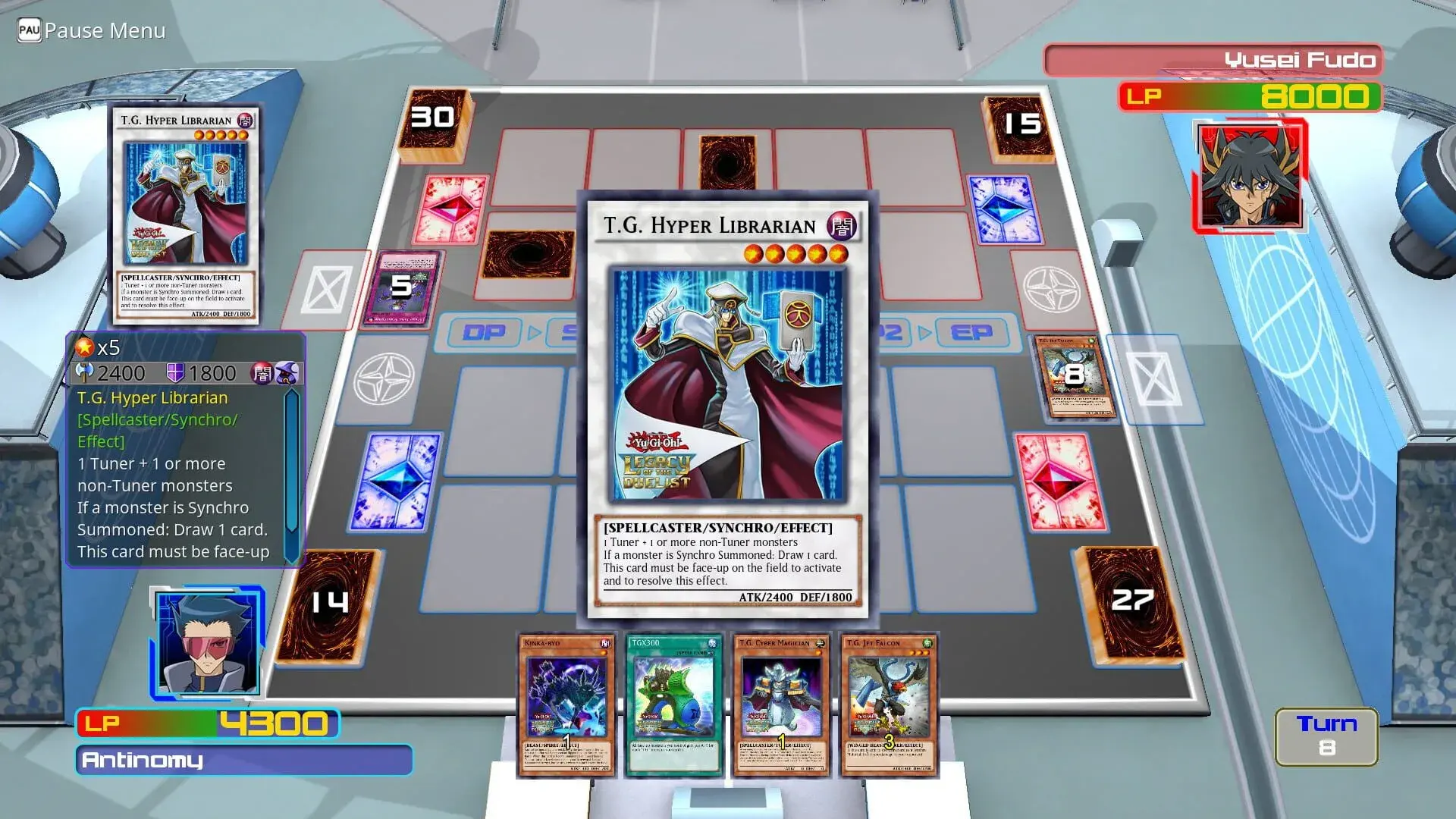 Yu-Gi-Oh! Legacy of the Duelist: 5D's For the Future - gameplay screenshot