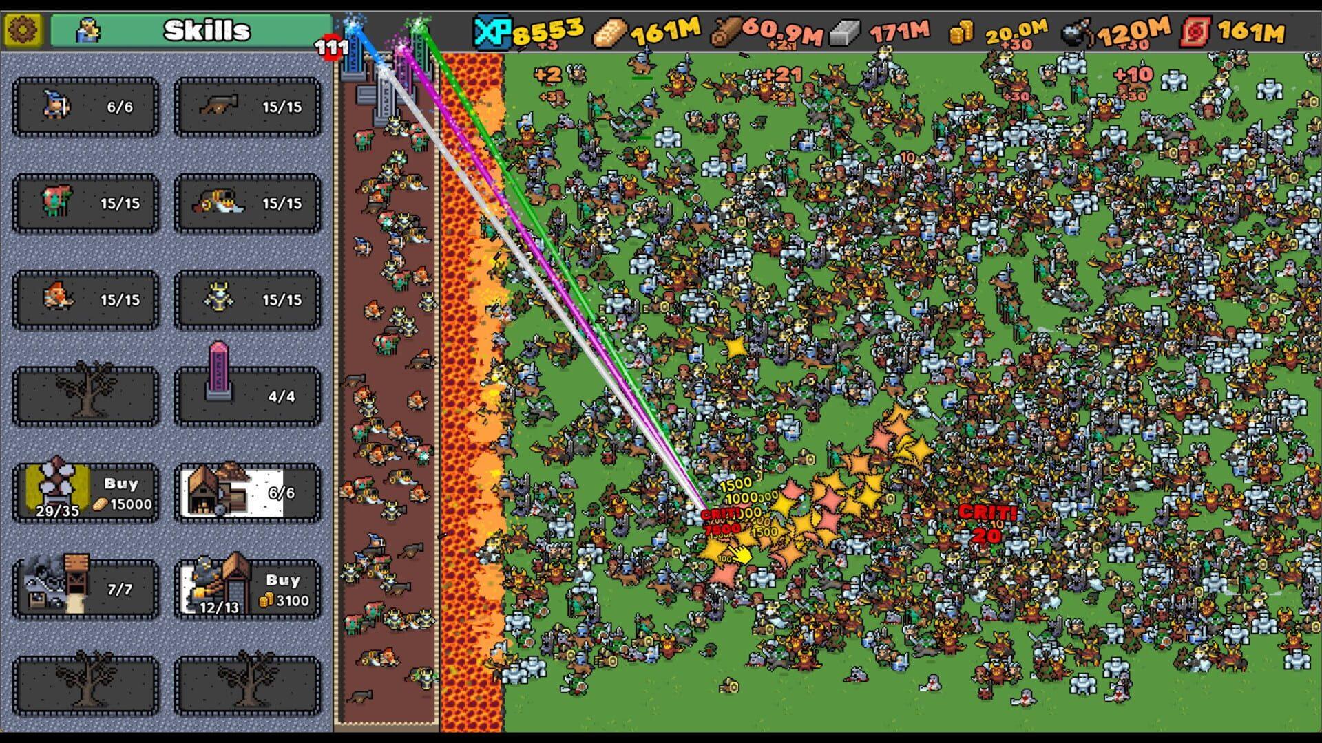 Zero Stress King: Idle Defense - obrazek z gry