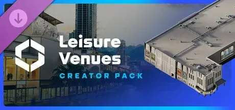 Okładka gry Cities: Skylines II - Creator Pack: Leisure Venues