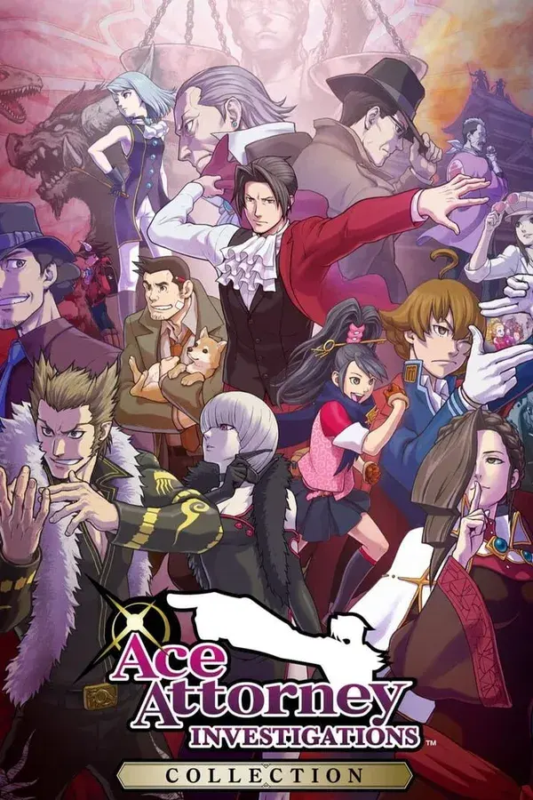 Okładka gry Ace Attorney Investigations Collection