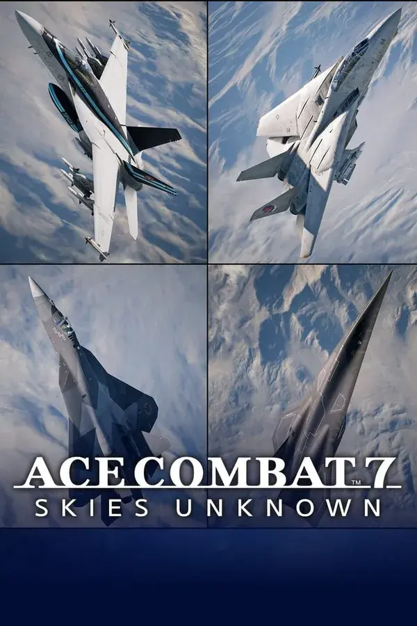 Okładka gry Ace Combat 7: Skies Unknown - Top Gun: Maverick Aircraft Set