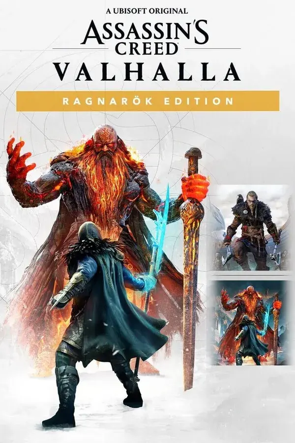 Okładka gry Assassin's Creed Valhalla: Ragnarök Edition