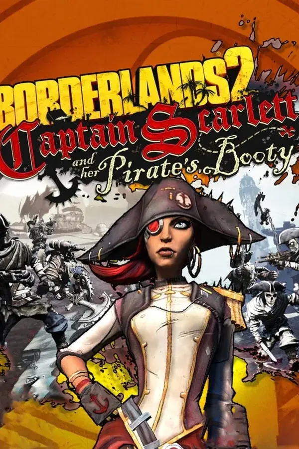 Okładka gry Borderlands 2: Captain Scarlett and Her Pirate's Booty
