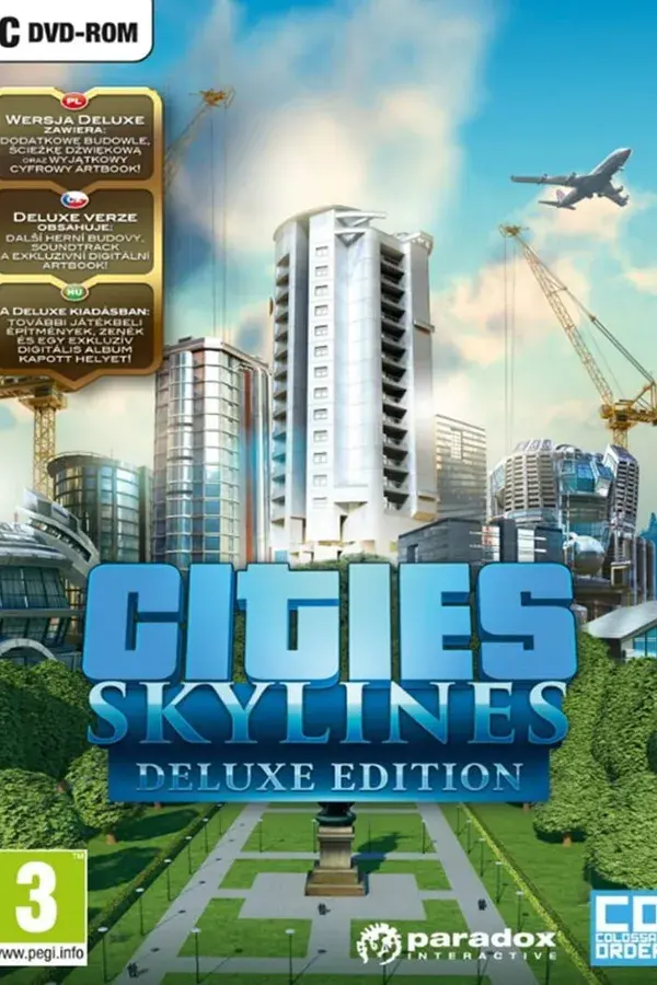 Okładka gry Cities: Skylines - Deluxe Edition