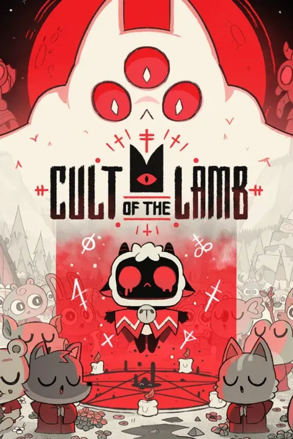 Okładka gry Cult of the Lamb