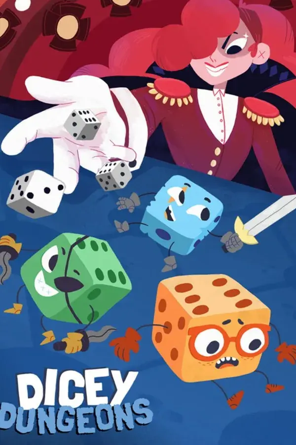 Okładka gry Dicey Dungeons