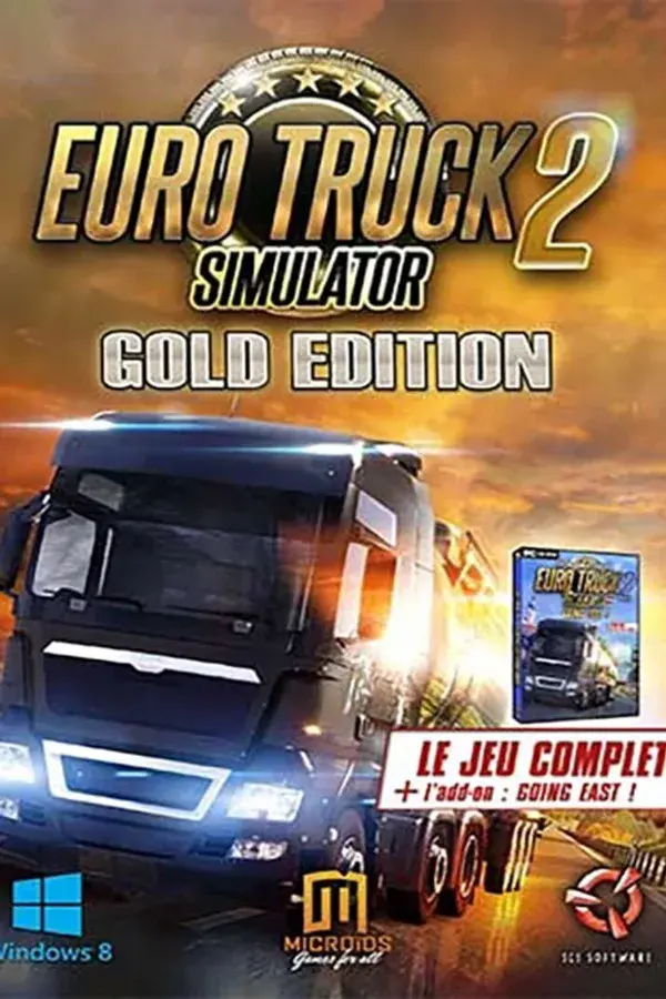 Okładka gry Euro Truck Simulator 2: Gold Edition
