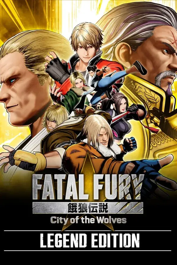 Okładka gry Fatal Fury: City of the Wolves - Legend Edition