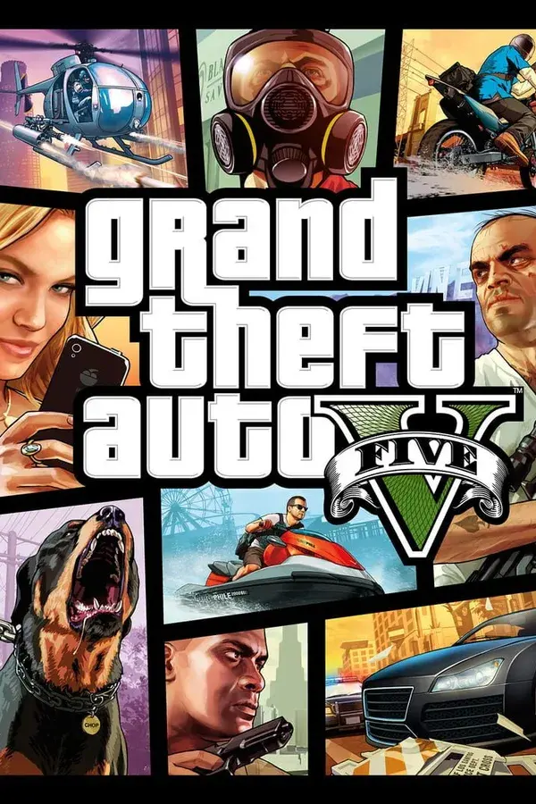 Okładka gry Grand Theft Auto V