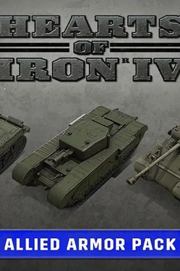 Okładka gry Hearts of Iron IV: Allied Armor Pack