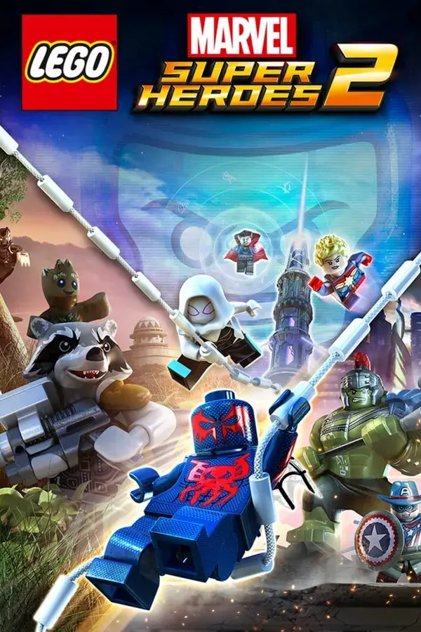 Okładka gry LEGO Marvel Super Heroes 2