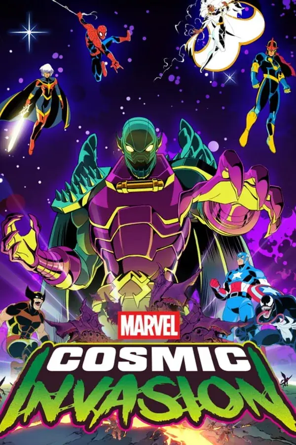 Okładka gry Marvel Cosmic Invasion