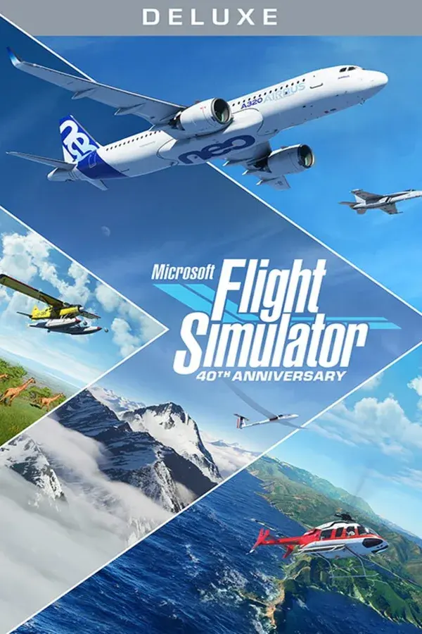 Okładka gry Microsoft Flight Simulator: Deluxe 40th Anniversary Edition