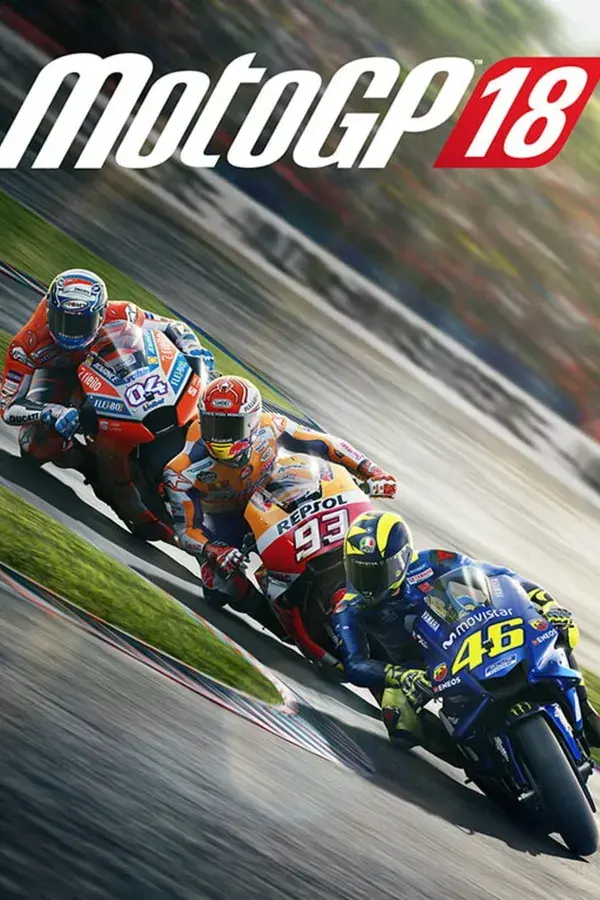 Okładka gry MotoGP18