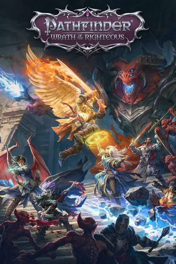 Okładka gry Pathfinder: Wrath of the Righteous: Game of the Year Edition