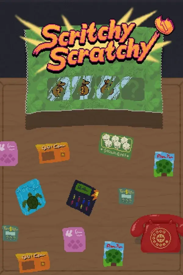 Okładka gry Scritchy Scratchy
