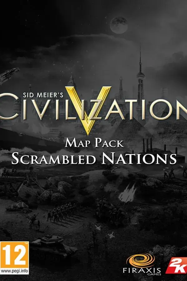 Okładka gry Sid Meier's Civilization V: Scrambled Nations Map Pack