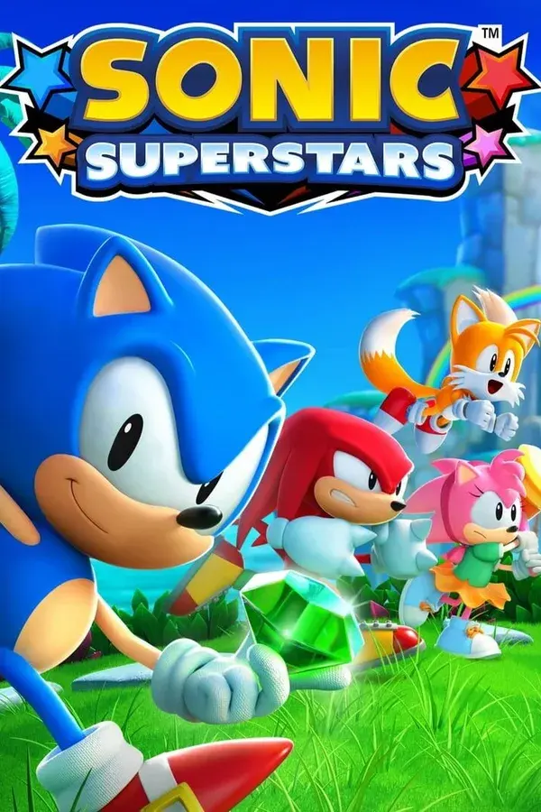 Okładka gry SONIC SUPERSTARS: Deluxe Edition