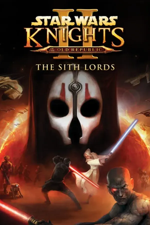 Okładka gry Star Wars: Knights of the Old Republic II - The Sith Lords