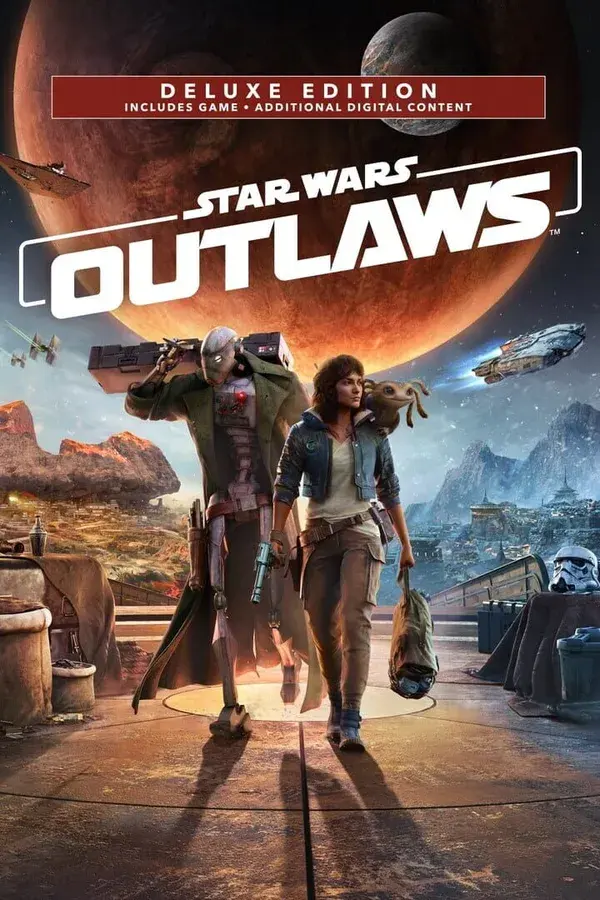 Okładka gry Star Wars Outlaws: Deluxe Edition