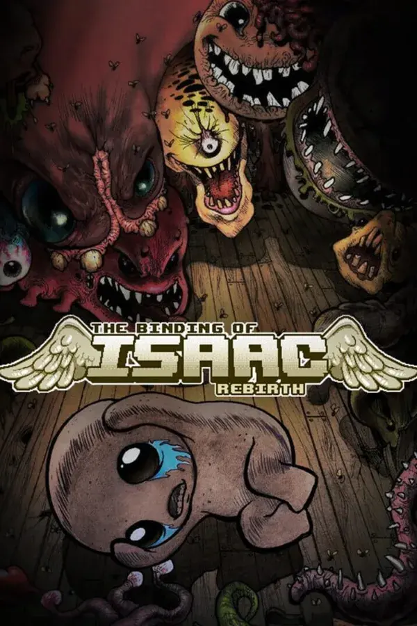 Okładka gry The Binding of Isaac: Rebirth
