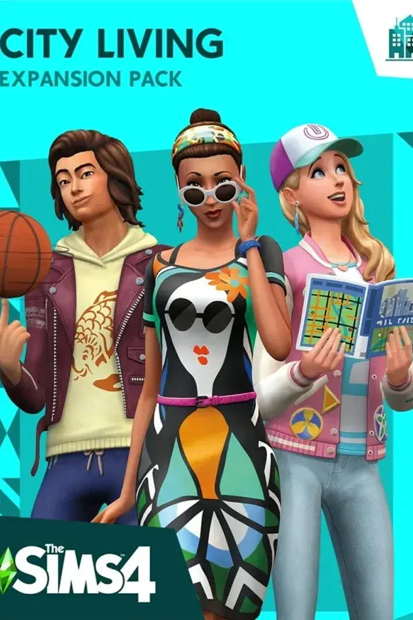 Okładka gry The Sims 4: City Living