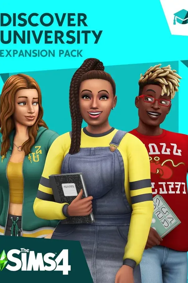 Okładka gry The Sims 4: Discover University