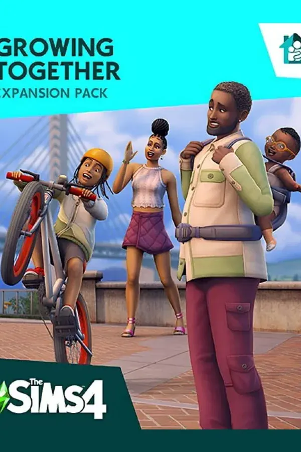 Okładka gry The Sims 4: Growing Together