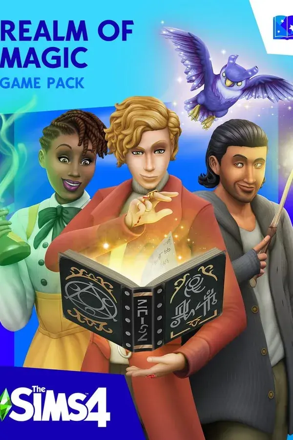 Okładka gry The Sims 4: Realm of Magic