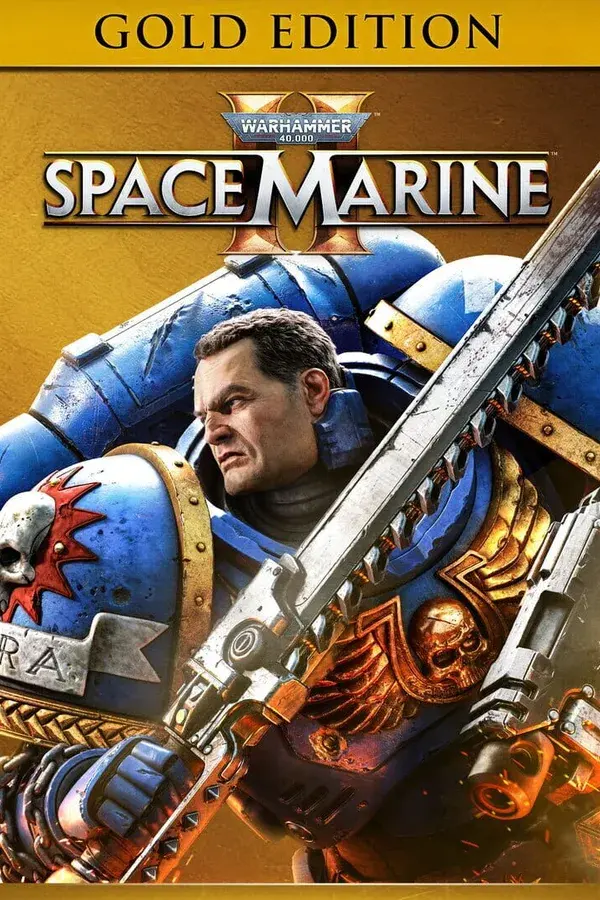 Okładka gry Warhammer 40,000: Space Marine II - Gold Edition