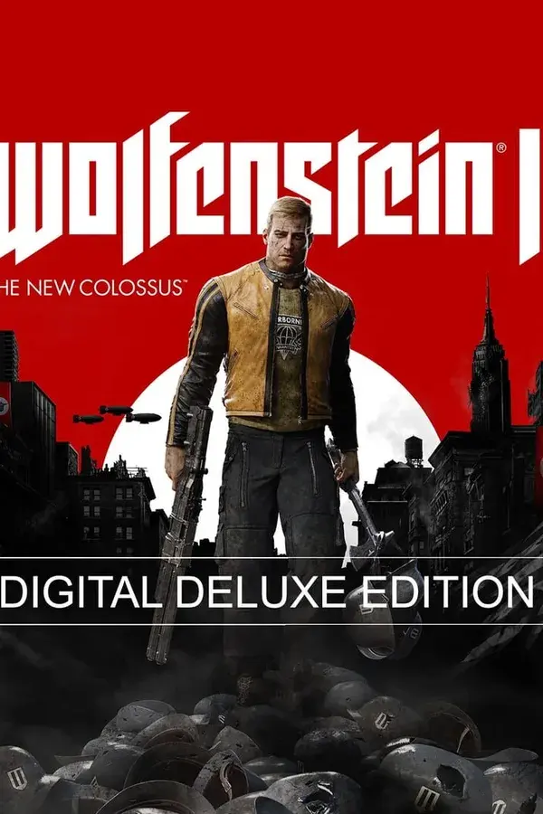Okładka gry Wolfenstein II: The New Colossus Digital Deluxe Edition