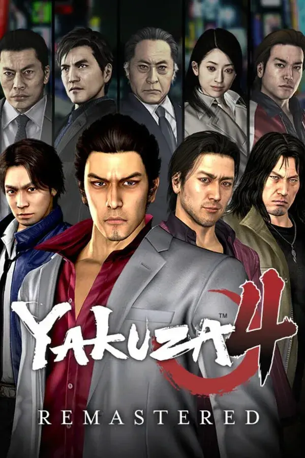 Okładka gry Yakuza 4 Remastered