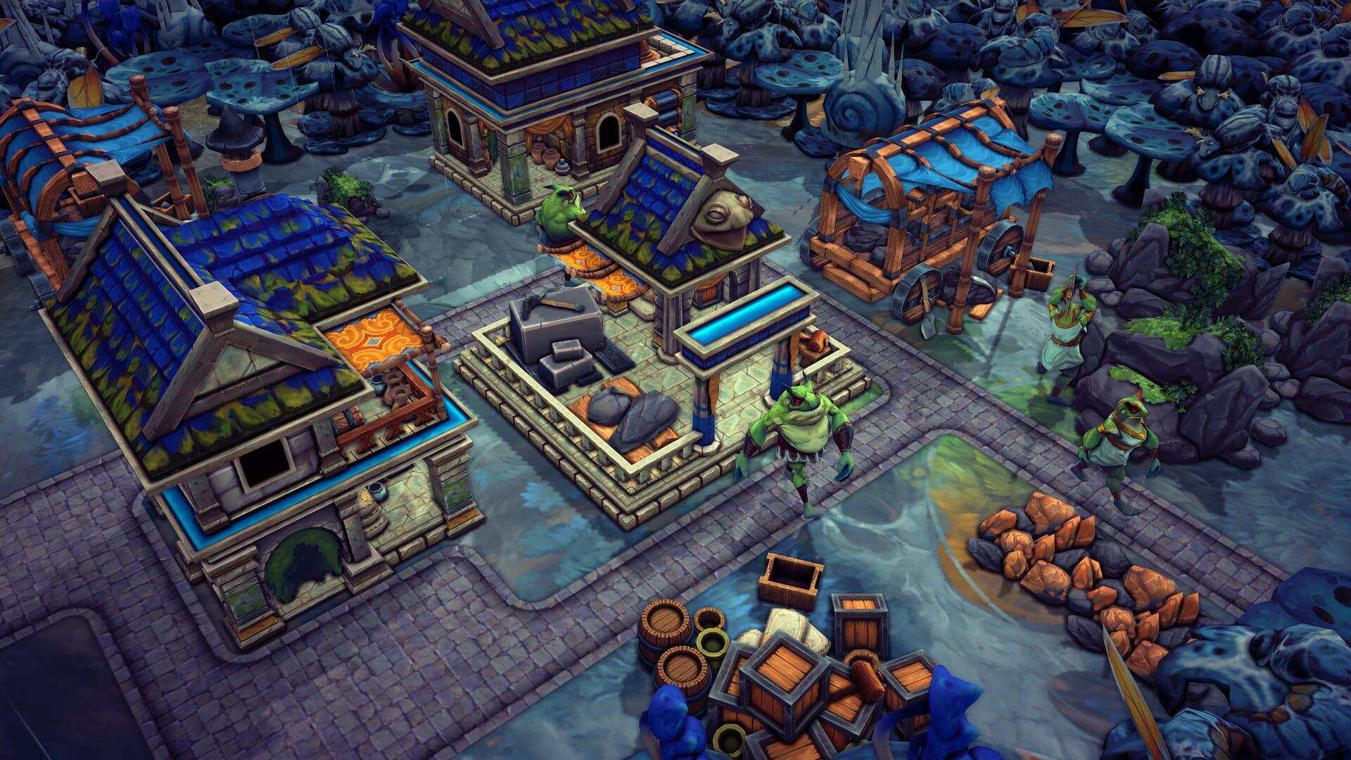 Against the Storm - Keepers of the Stone - gameplay screenshot