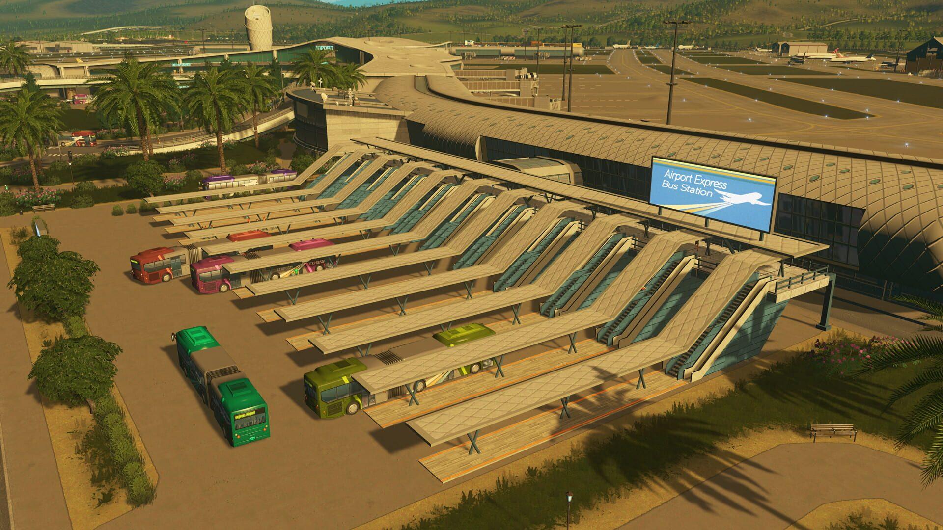 Cities: Skylines - Airports - akcja w grze