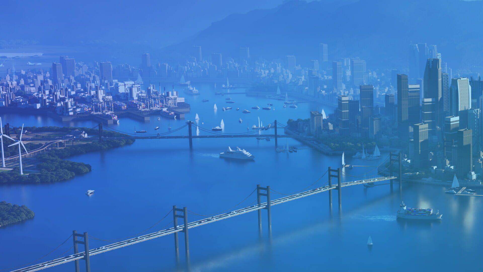 Cities: Skylines II - Bridges & Ports - główny screenshot z gry
