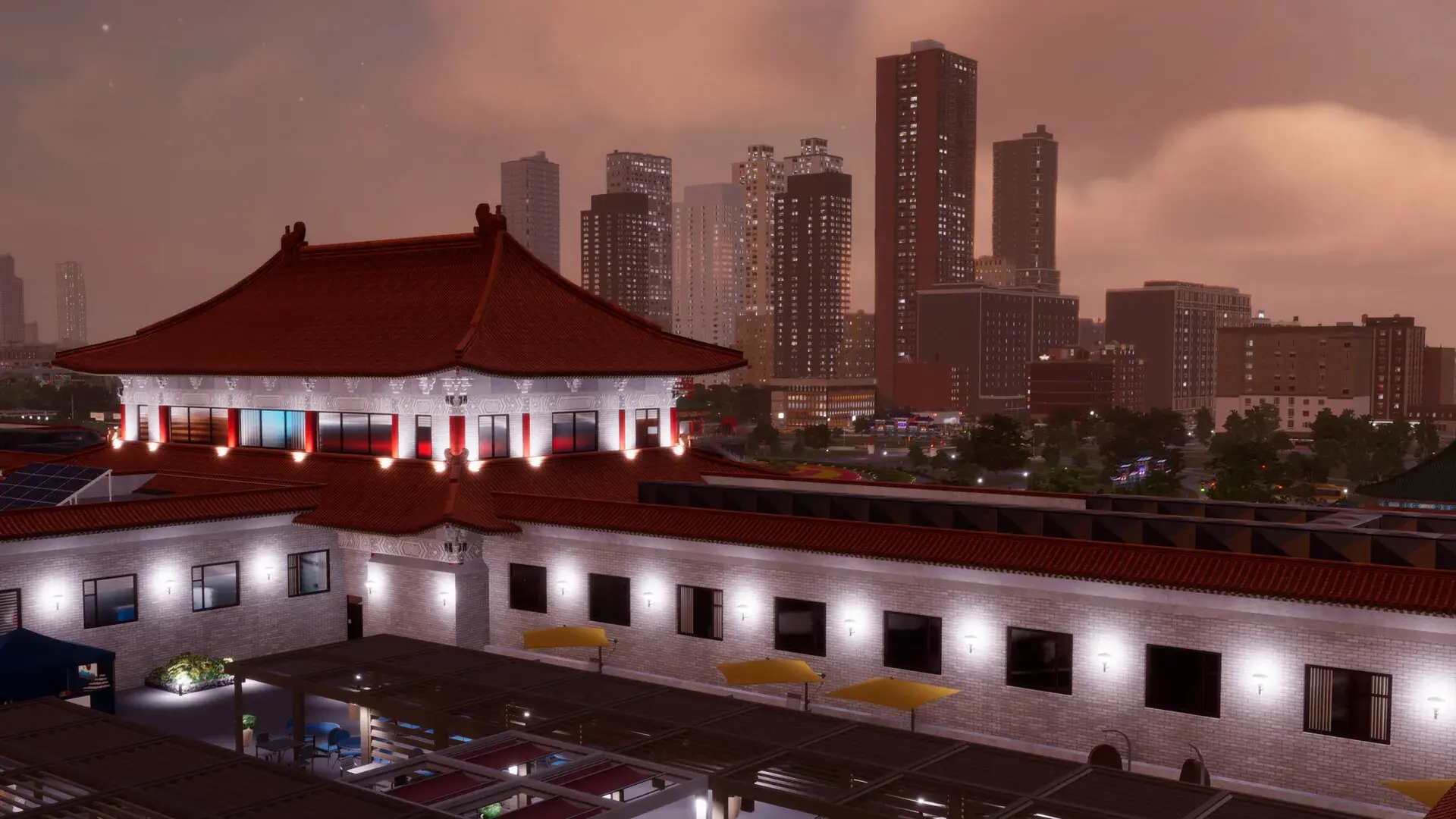 Cities: Skylines II - Creator Pack: Dragon Gate - zrzut ekranu 1