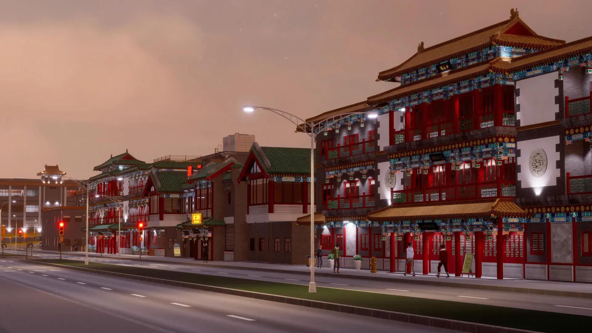 Cities: Skylines II - Creator Pack: Dragon Gate - zrzut ekranu 3