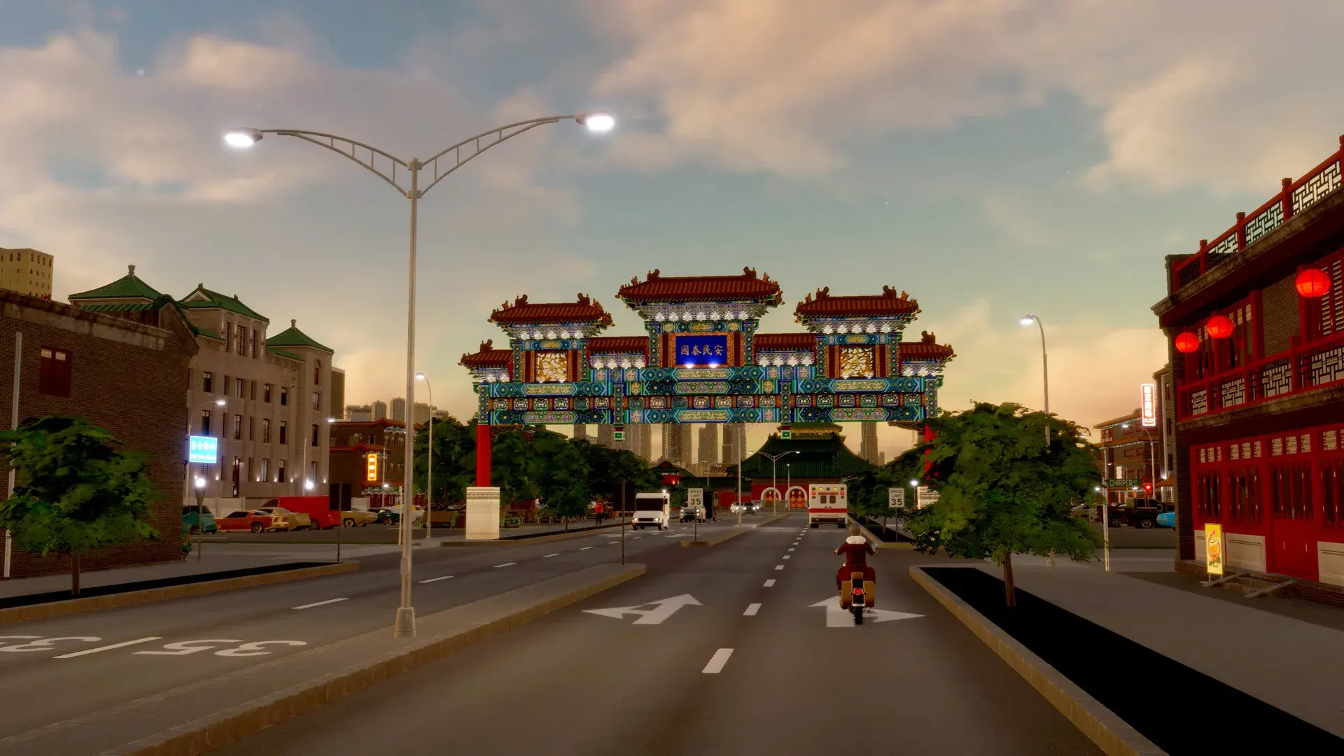 Cities: Skylines II - Creator Pack: Dragon Gate - zrzut ekranu 5