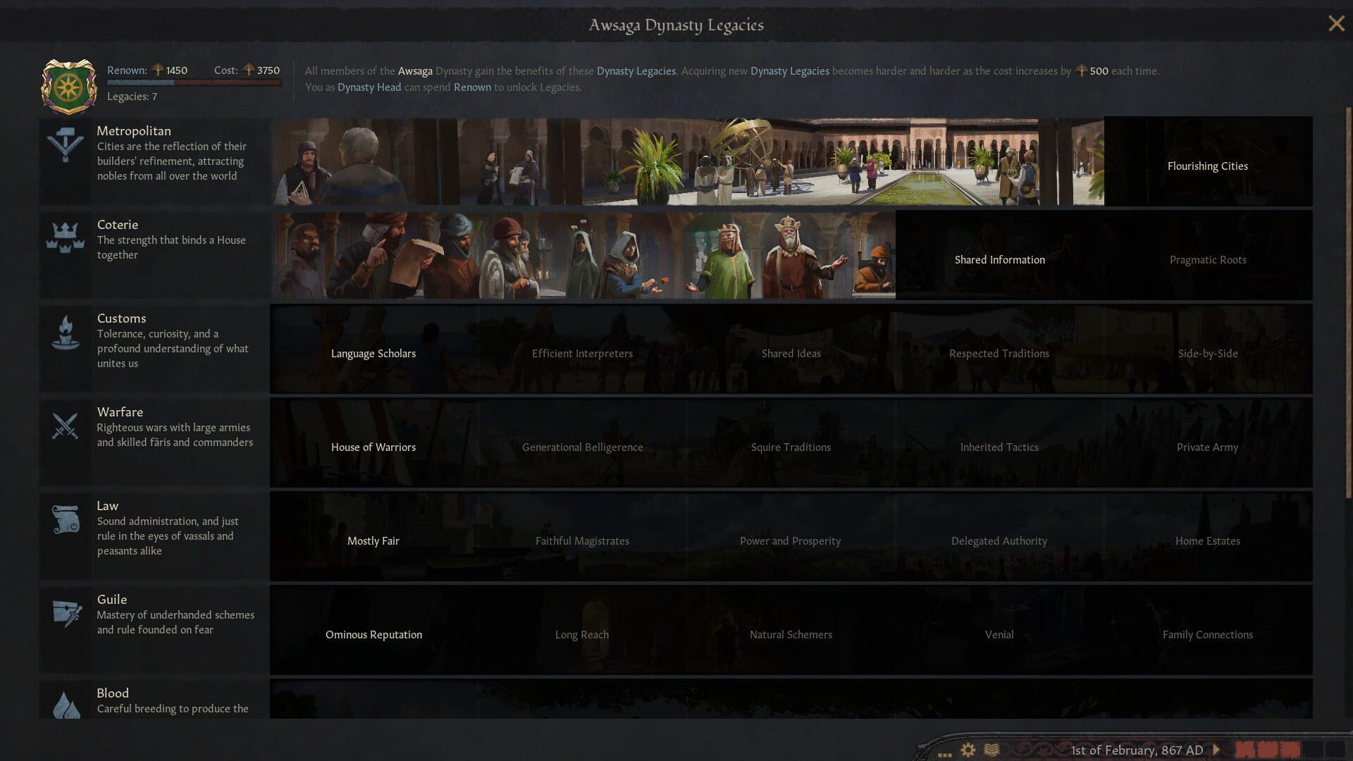 Crusader Kings III: Fate of Iberia - świat gry, lokacja